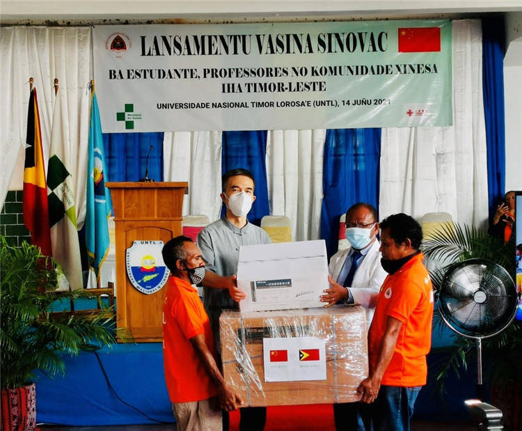 春苗行动在东帝汶正式启动