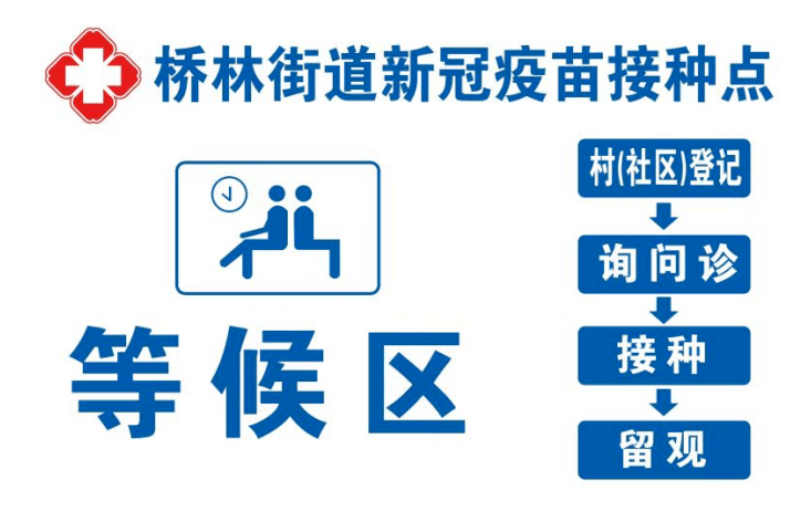桥林街道全新的新冠疫苗接种点正式启用啦