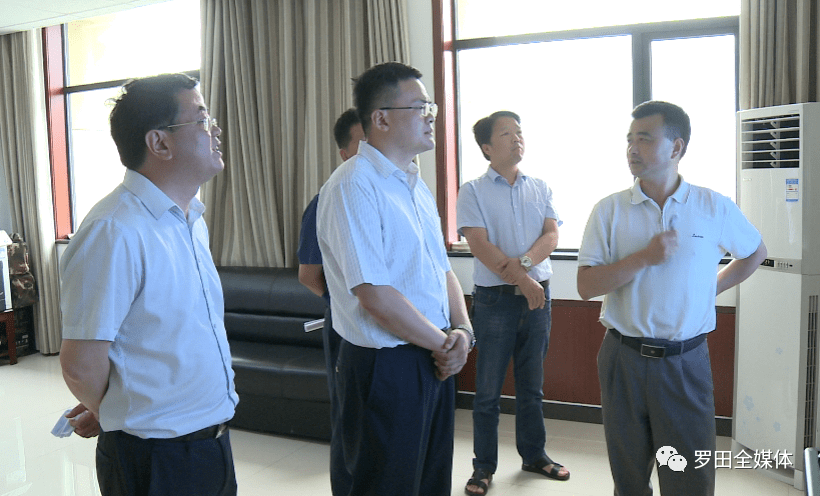 黄冈市副市长王玺伟到罗田县调研防汛工作