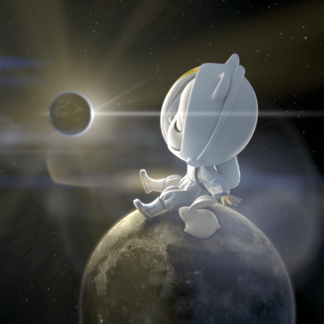 等我飞上太空,给你摘颗行星_小鱼