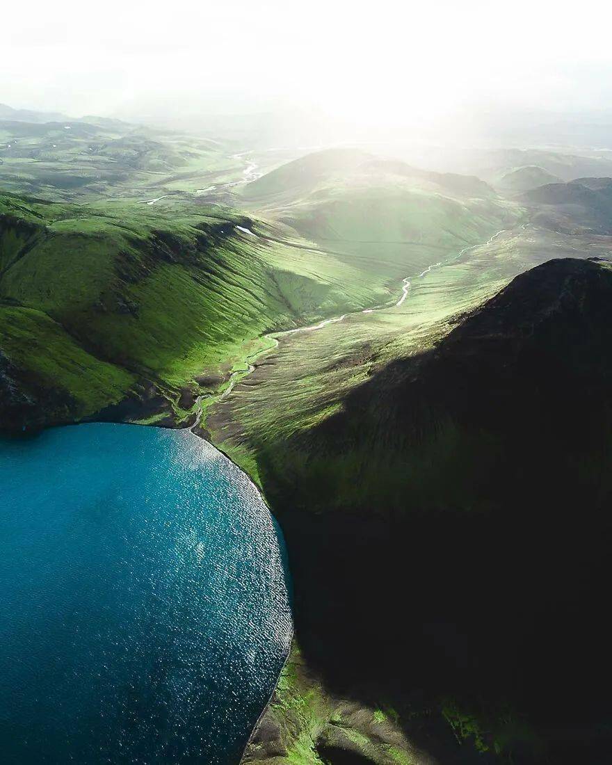 用上帝的视角俯瞰世间的壮丽山河