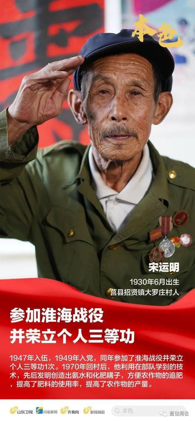 党史学习教育专题本色永不褪色9张海报带你重温莒县老党员的英雄故事