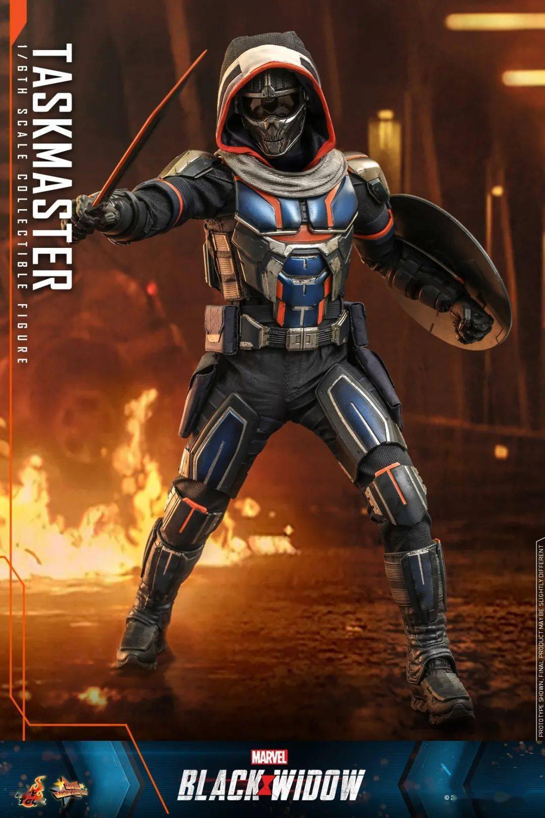 新品预定~ hottoys ht 1/6 黑寡妇 mms602 模仿大师 taskmaster