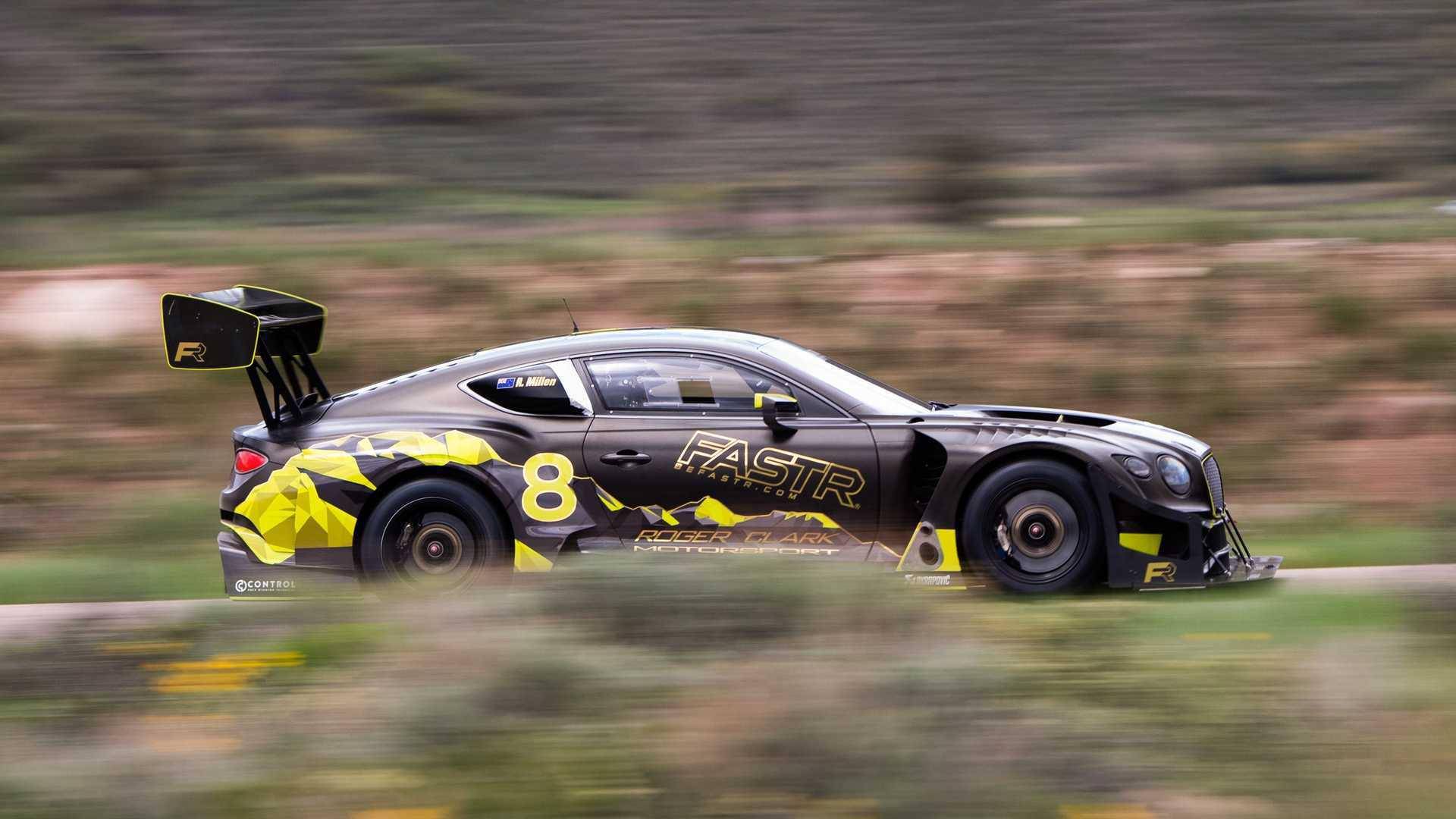 750匹宾利赛车冲击三冠王 派克峰爬山赛欧陆gt3赛车