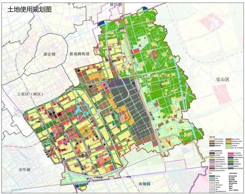 土地被规划用作从规划图可以看出项目正位于马东创新服务核心里"三心