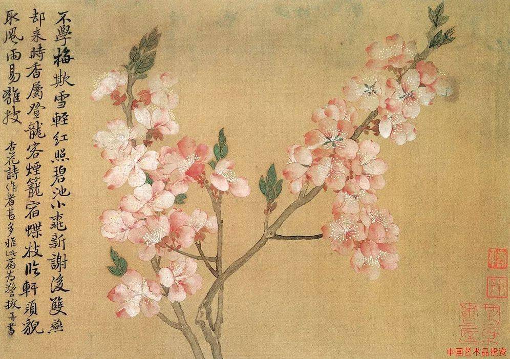 历代没骨花鸟画76幅真是精美绝伦