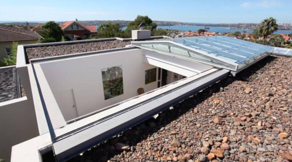 这才叫天窗!竟然整个房顶都能打开_屋顶