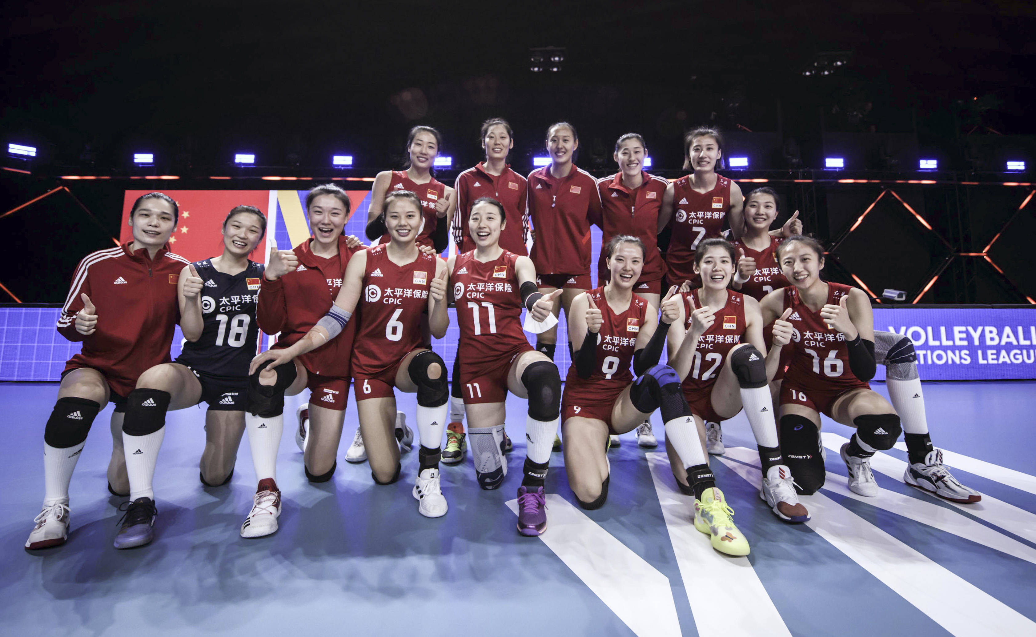 排球——世界女排联赛:中国队战胜波兰队