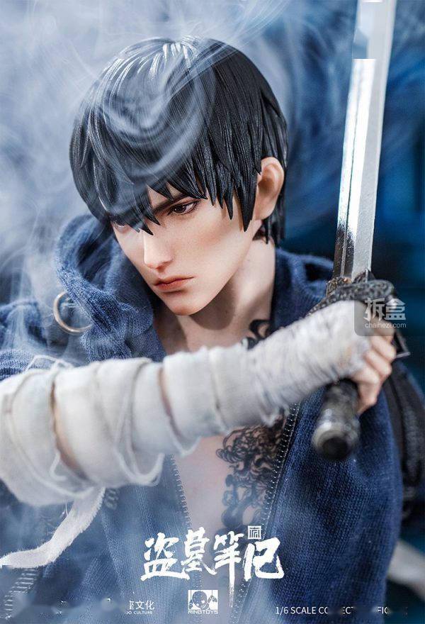 ringtoys玩界16盗墓笔记张起灵可动人偶12寸兵人