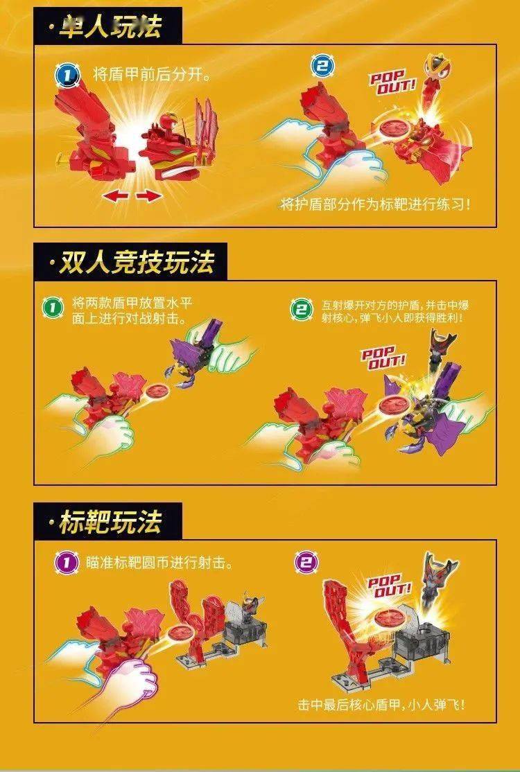 爆射盾甲衍生玩具酷萌来袭异世界探险即将开启