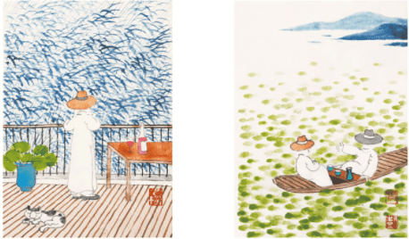 老树画画活着真好