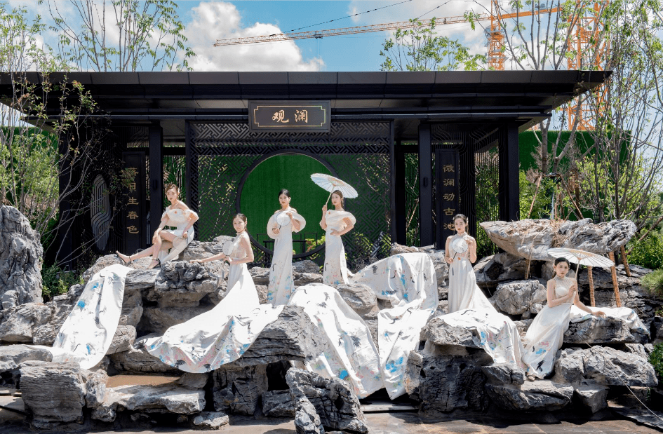 碧桂园国风云著新中式景观示范区盛大开放