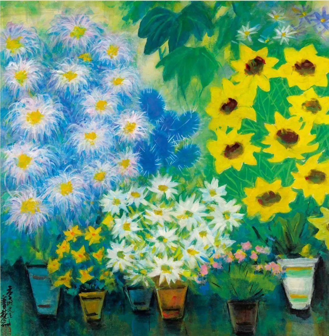 林风眠美像一杯清水