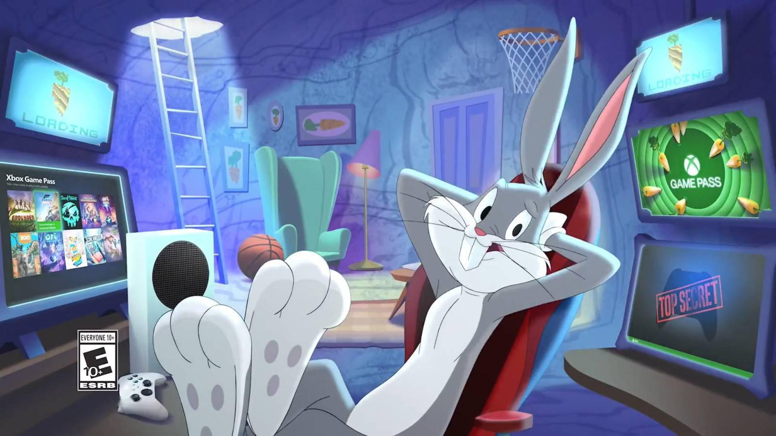 游戏版空中大灌篮新传奇发售预告和詹姆斯一起冒险