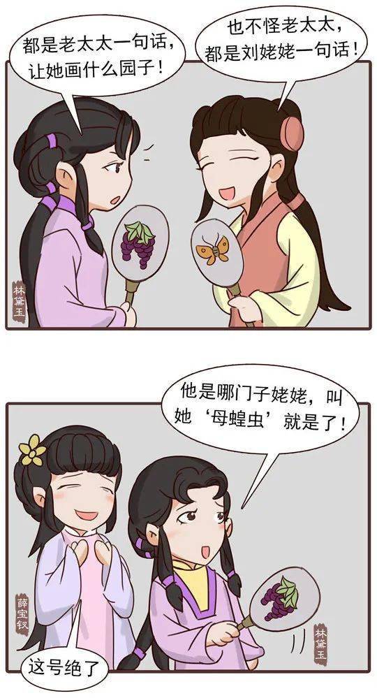情节梳理|蘅芜君兰言解疑语 潇湘子雅谑补馀音_姥姥