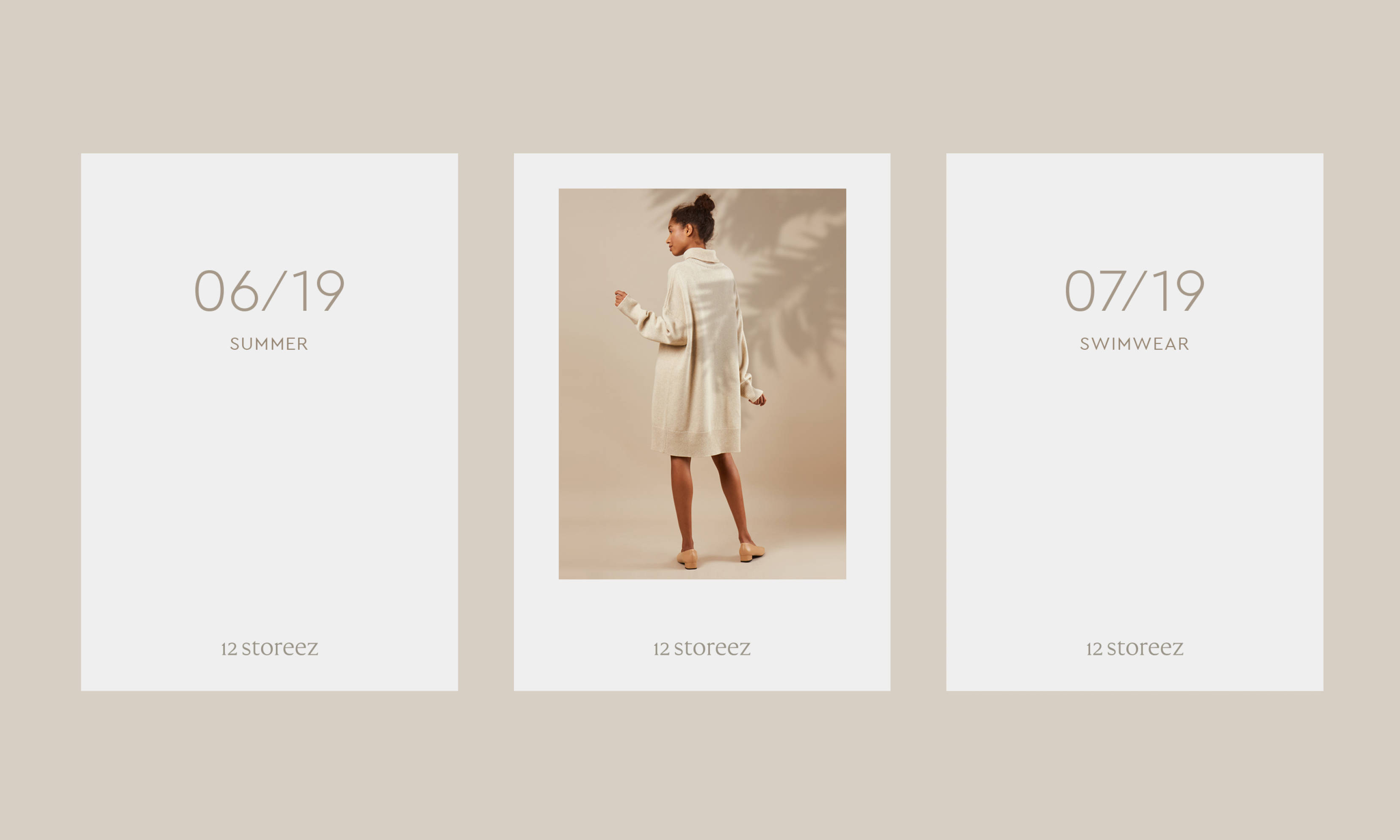 平面设计 | 12 storeez 服装品牌形象设计