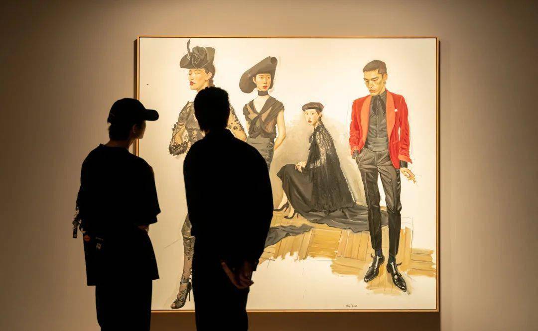 陈丹青shallow个展开幕画中模特带你来看