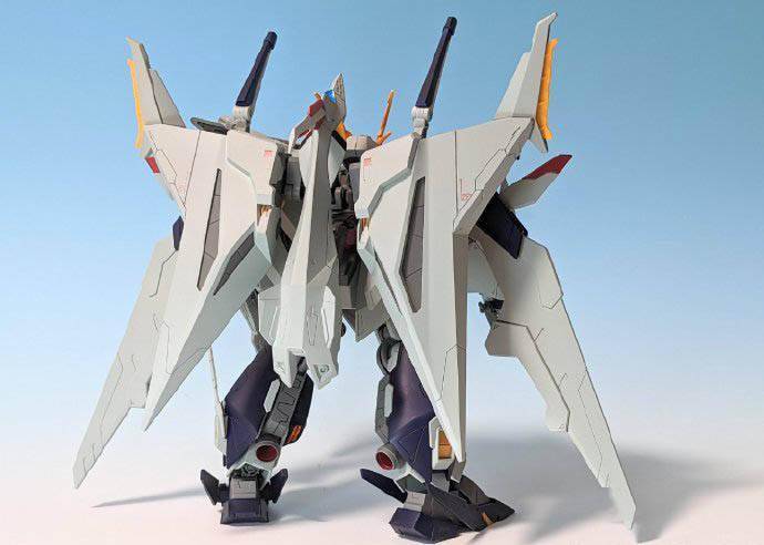 机动战士高达搭载大白鹅飞行装备的柯西高达模型