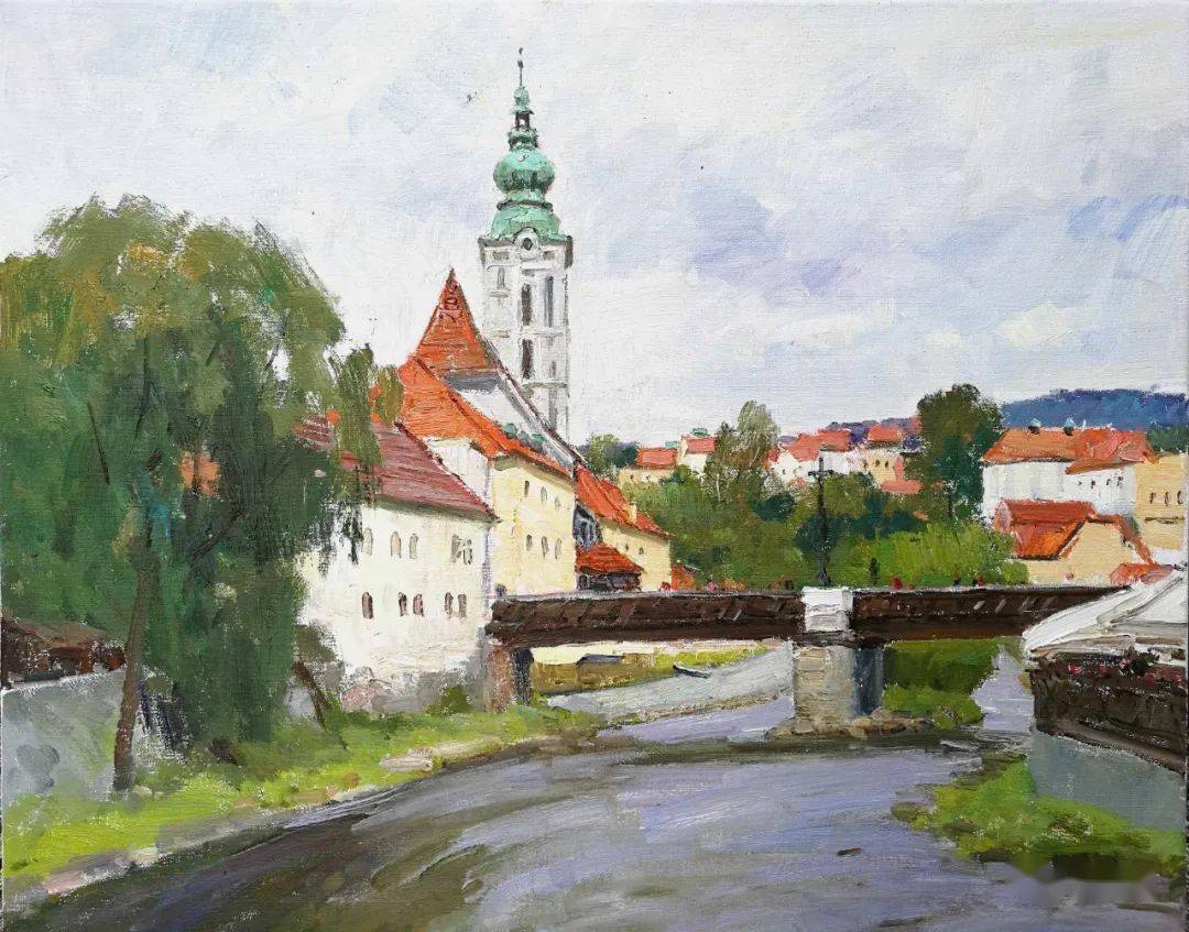 【写生啦】谭智群丨油画风景作品