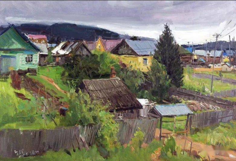 【写生啦】谭智群丨油画风景作品