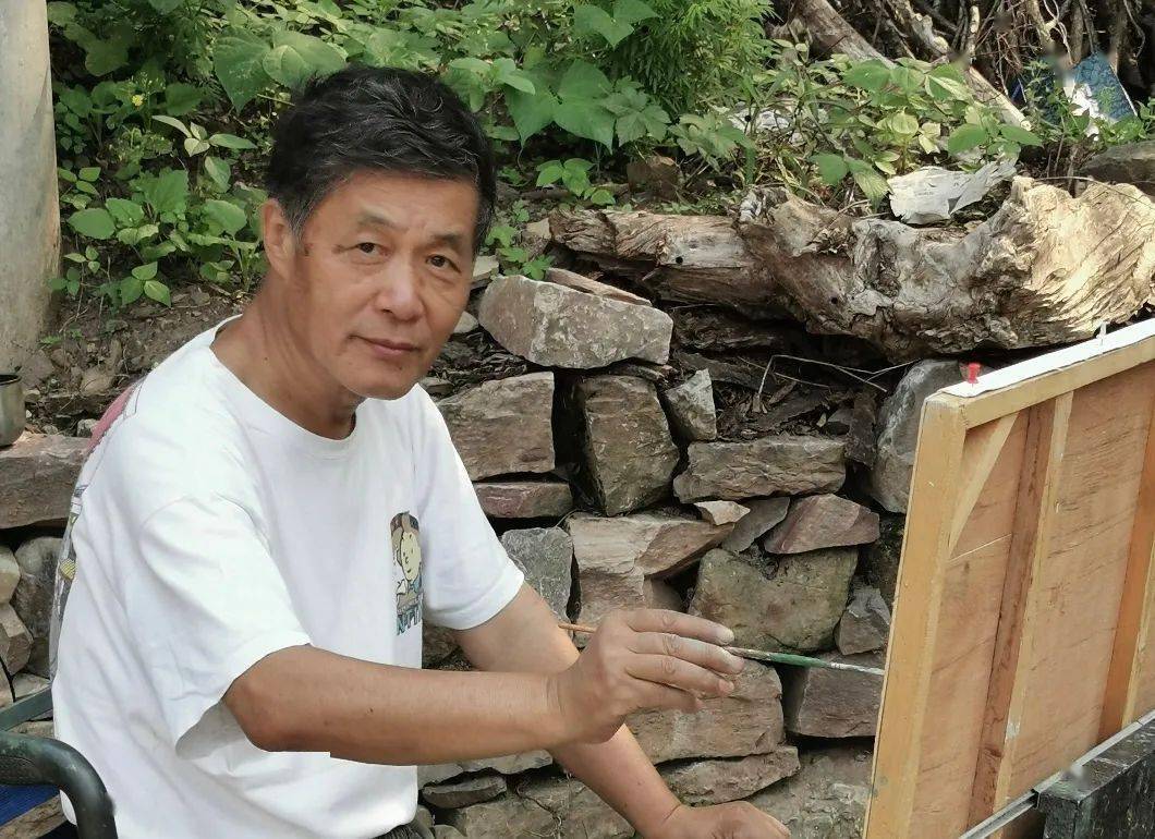 李运江油画写生作品