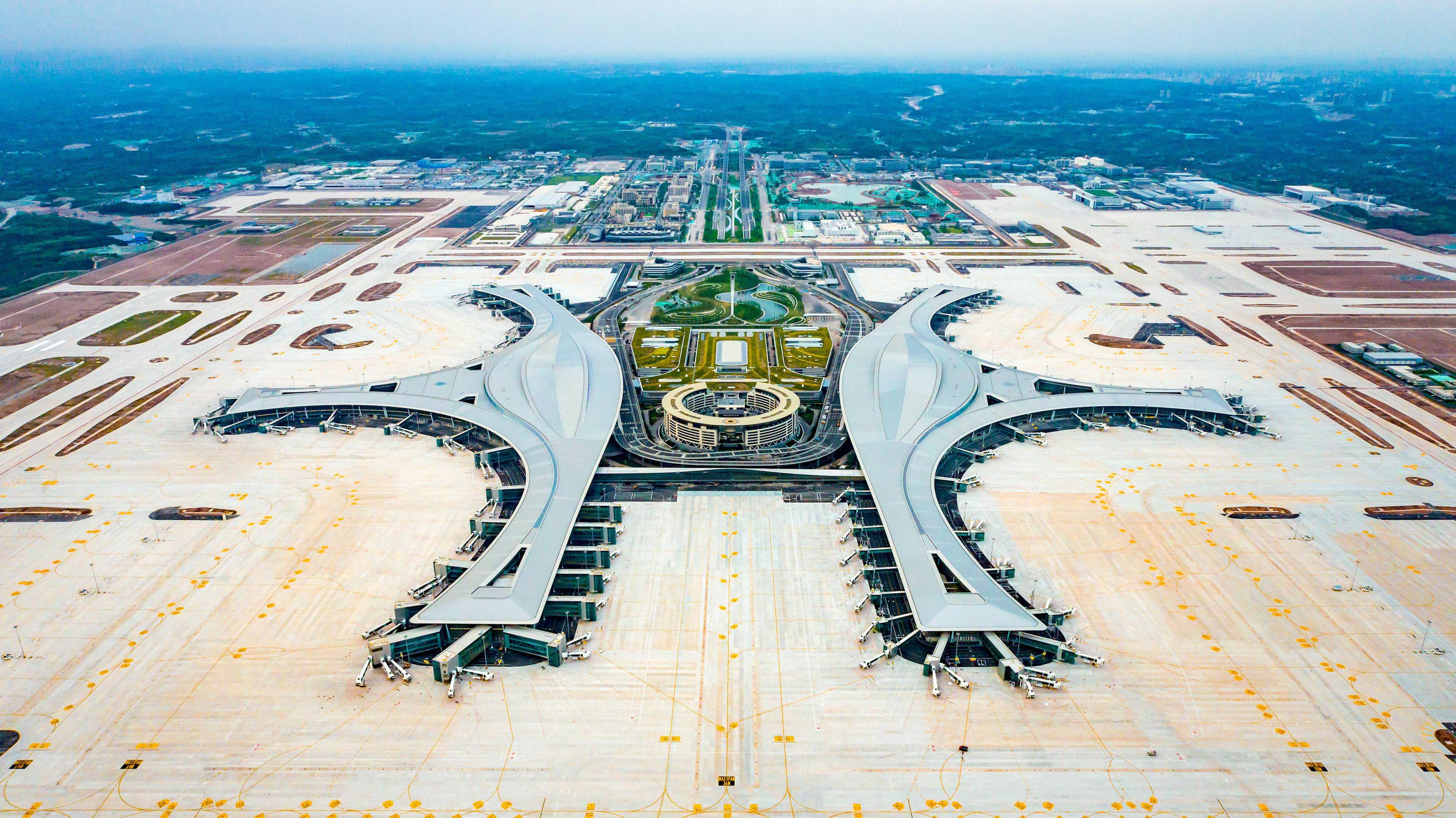 天府国际机场照片图片