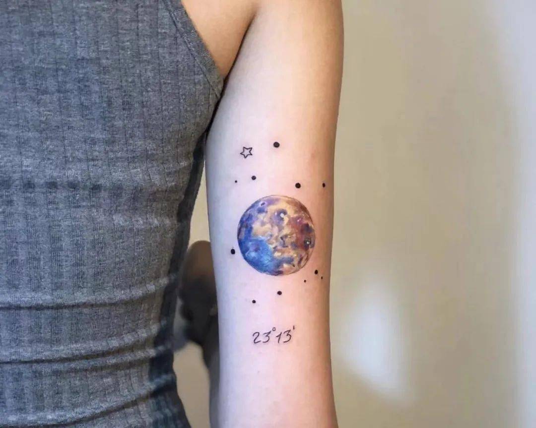 把水星纹在我们的身上