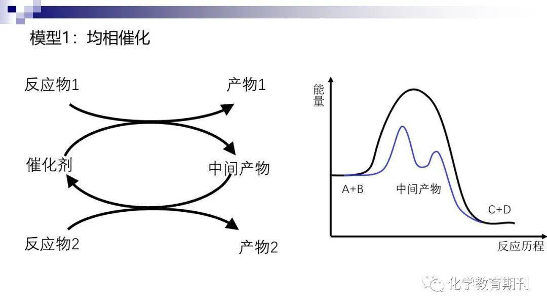 催化剂反应历程的认知模型建构