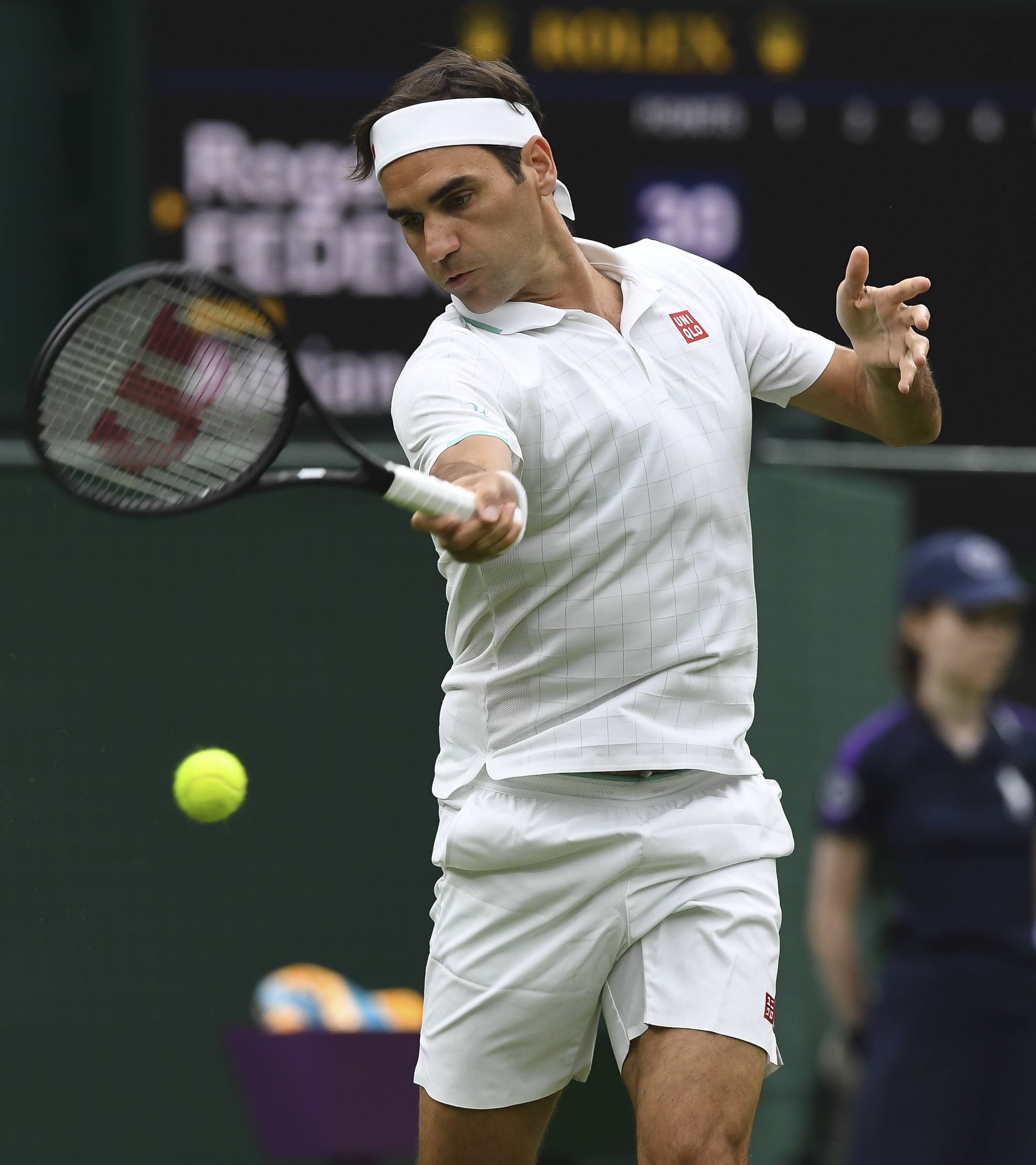 网球温网费德勒晋级