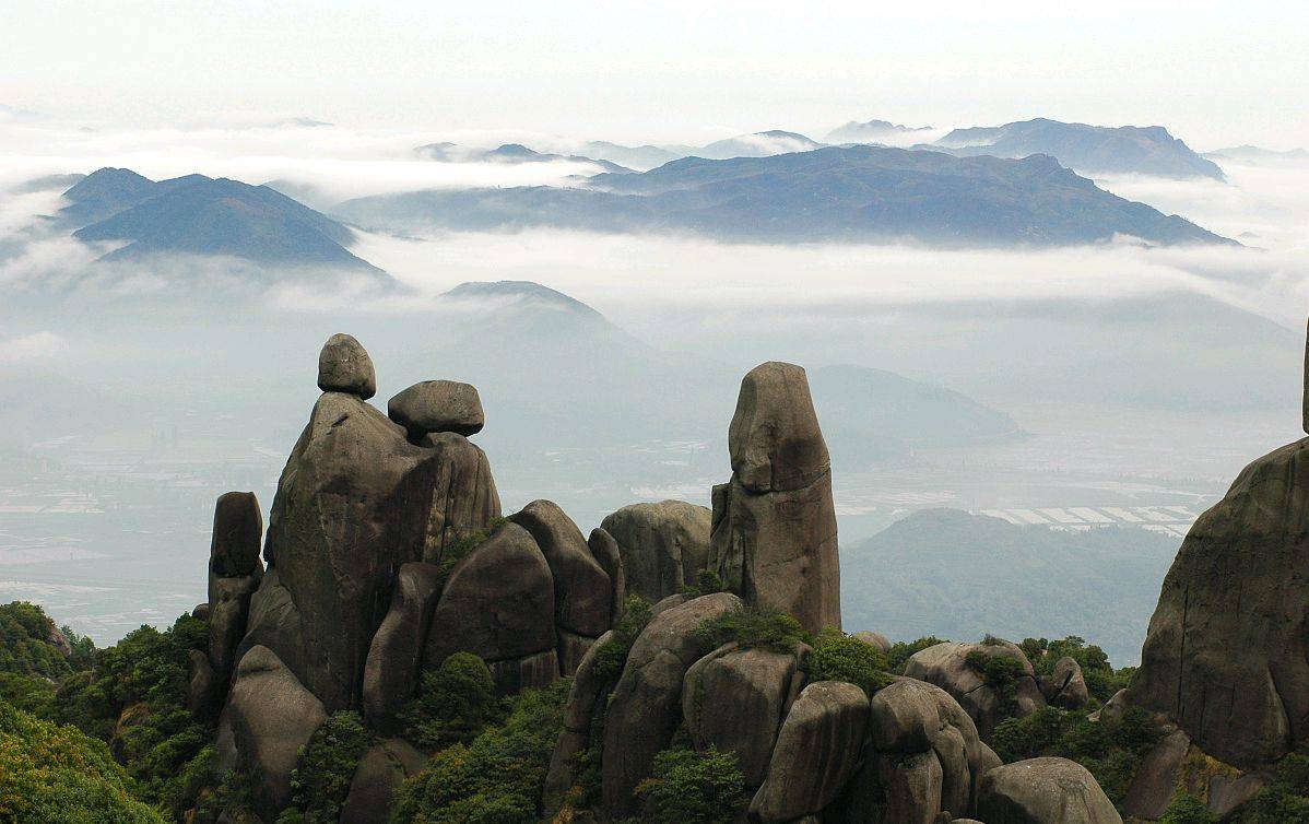 太姥山仙人锯板图片