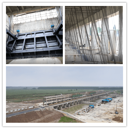 通过参建各方的共同努力,截止目前,闸室段主体结构,上游护坦,下游海漫