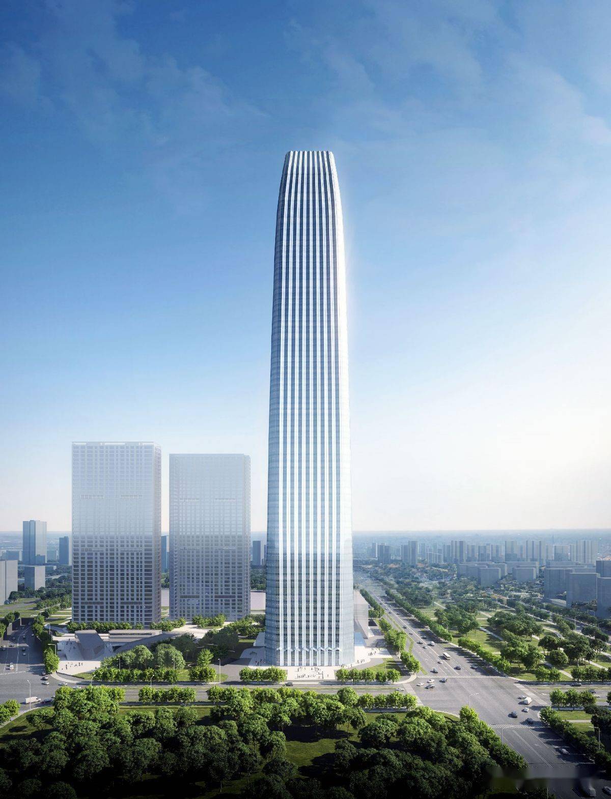 唐延路天际线再刷新350米超高层地标重磅启底