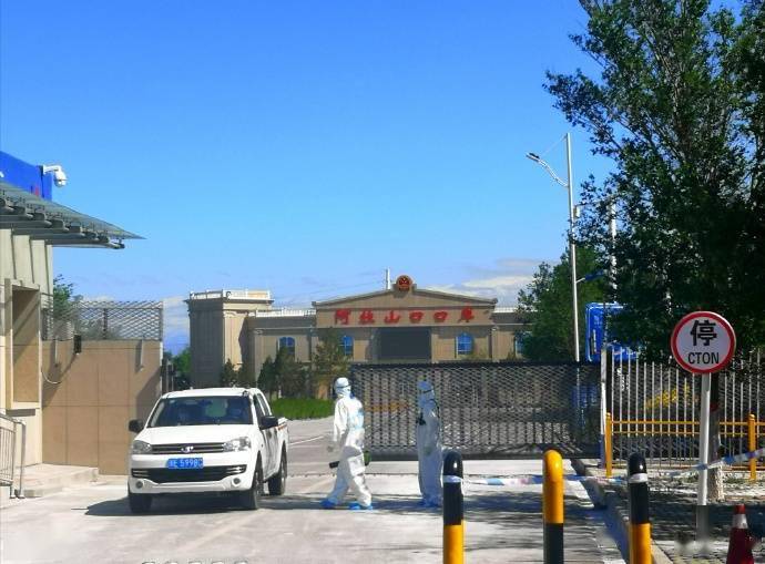 封闭的阿拉山口口岸静悄悄_疫情