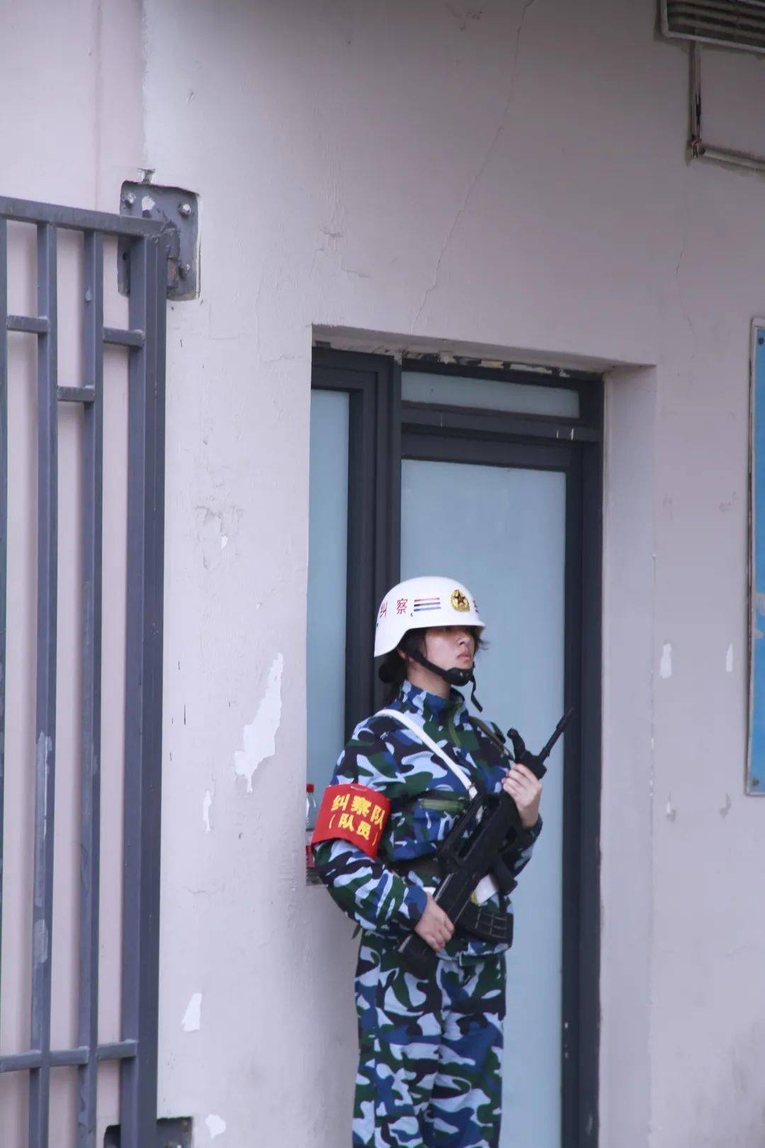 军训进行时你认真的样子真美