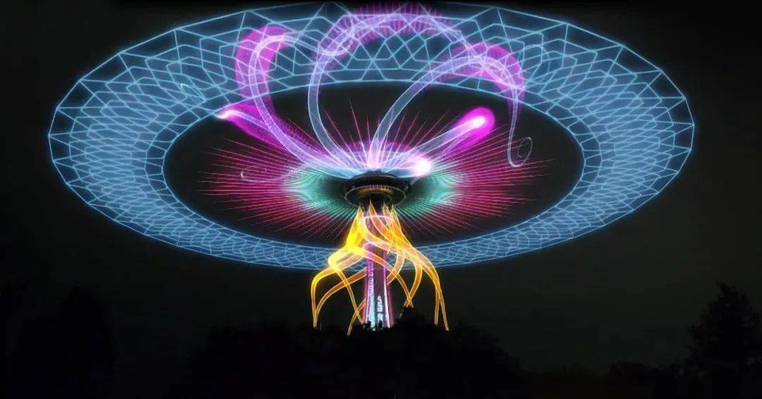 ar赋能虚拟灯光秀激活线上狂欢