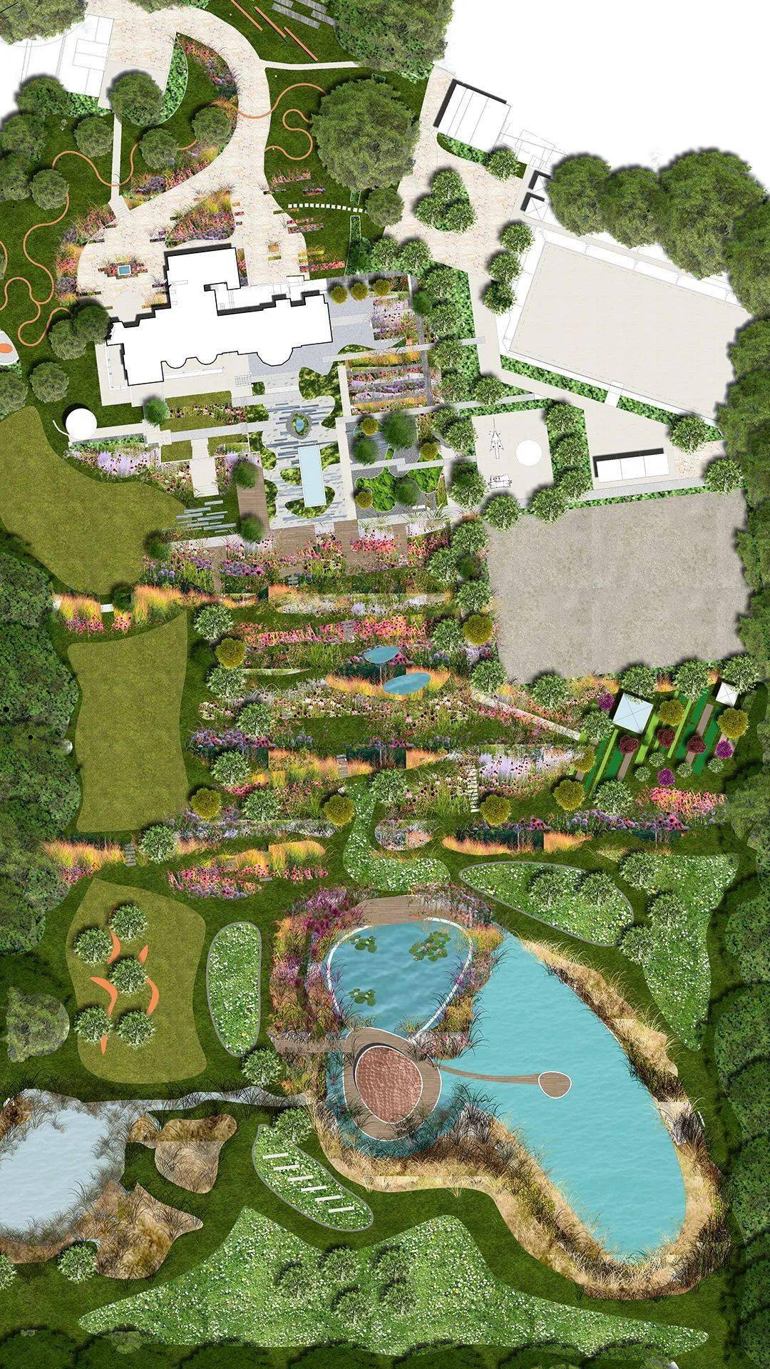 拿这样的彩平见甲方,什么底气?_景观