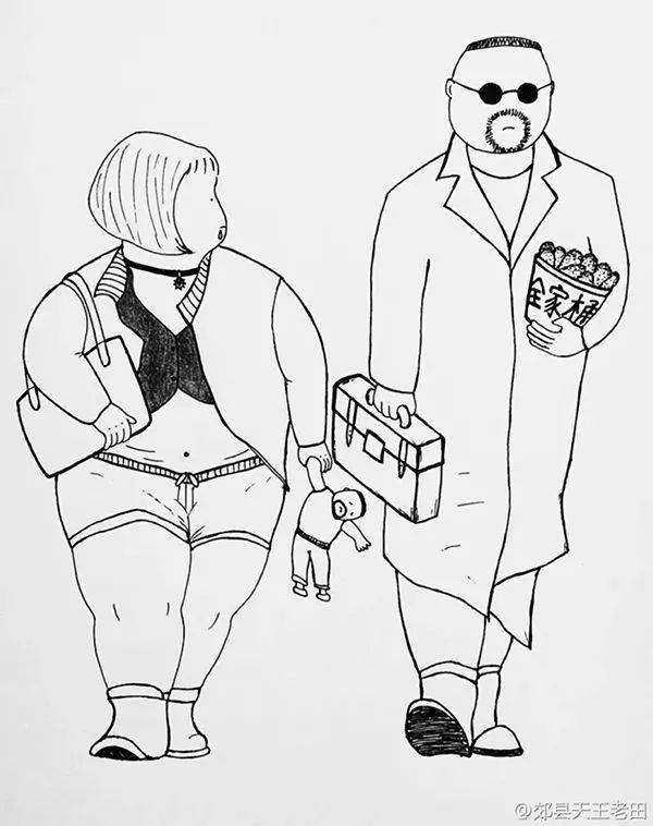 这位网红专黑老婆30年,却引来100万人点赞!_老田