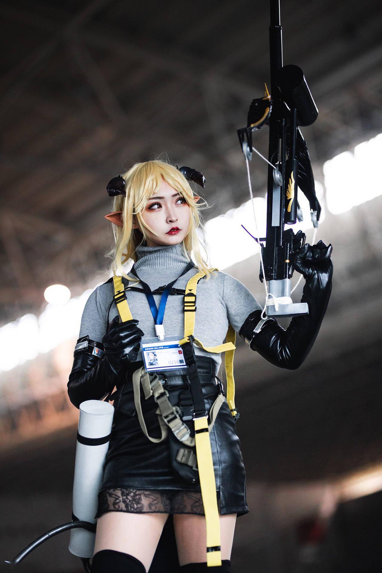 明日方舟 陨星cosplay 2