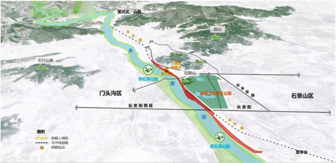 紧邻门头沟永定河左岸公共空间即将华丽变身