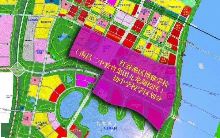 67九龙湖学区划分有变南昌二中成绿地专属学校