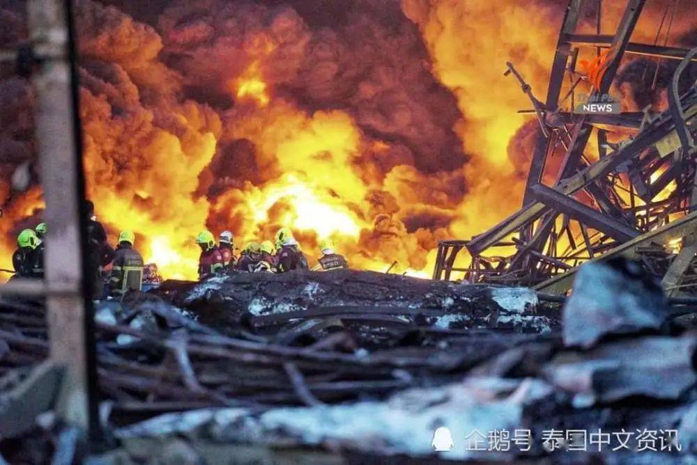 智利化工厂爆炸图片