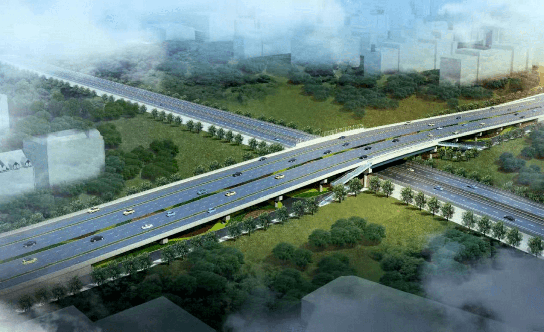 购房者关注菜子山大道西延线项目预计10月底建设完成