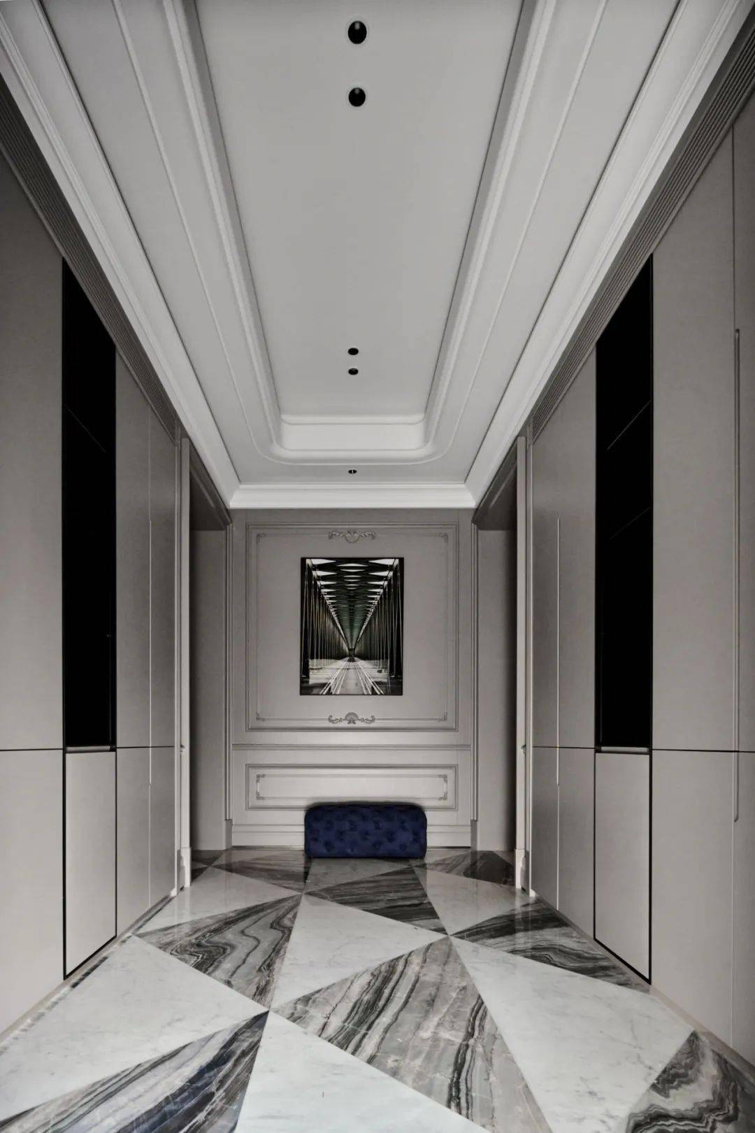 600㎡轻法式案例用石材感受现代慢生活