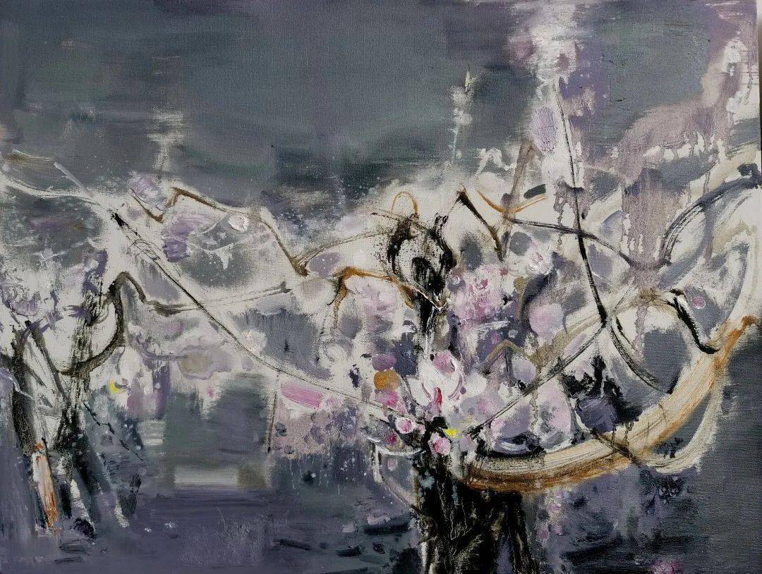 文交艺品油画家刘长清笔随心意心至画中