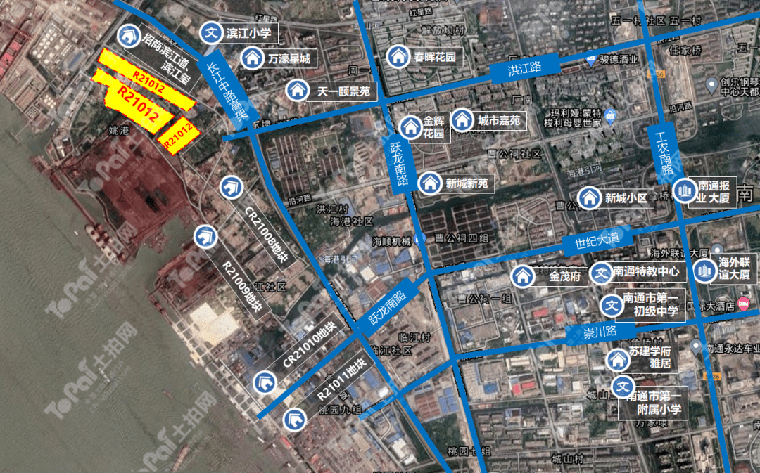 土拍讯今日是集中供地第三天,南通城市建设集团有限公司以26.