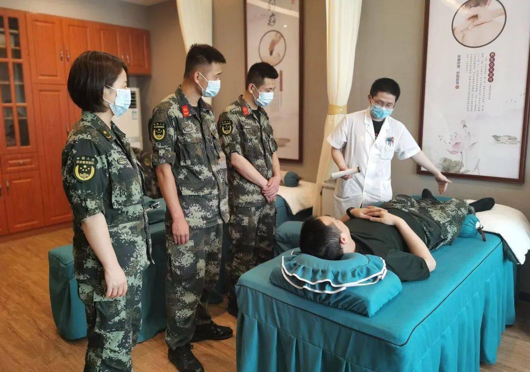 双拥共建丨中医康复进军营官兵身安更心安