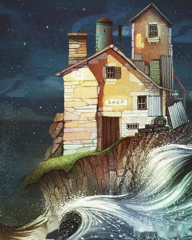 艺术家franciscofonseca各种奇妙的房子有趣而梦幻的童话世界