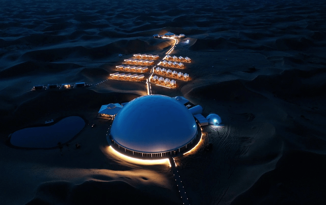 野奢之旅9个国内超酷沙漠酒店荒漠里的异星客栈