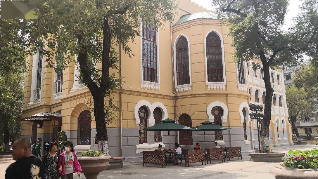 哈尔滨市犹太会堂旧貌换新颜成为街头一景