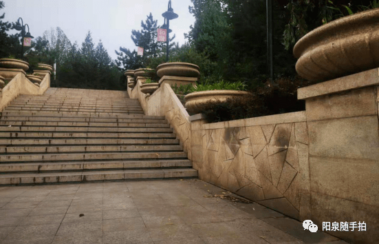 保晋公园污水外溢煞风景